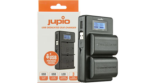Jupio USB duo batterioplader og powerbank